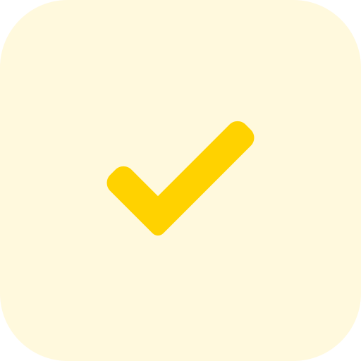 ✓